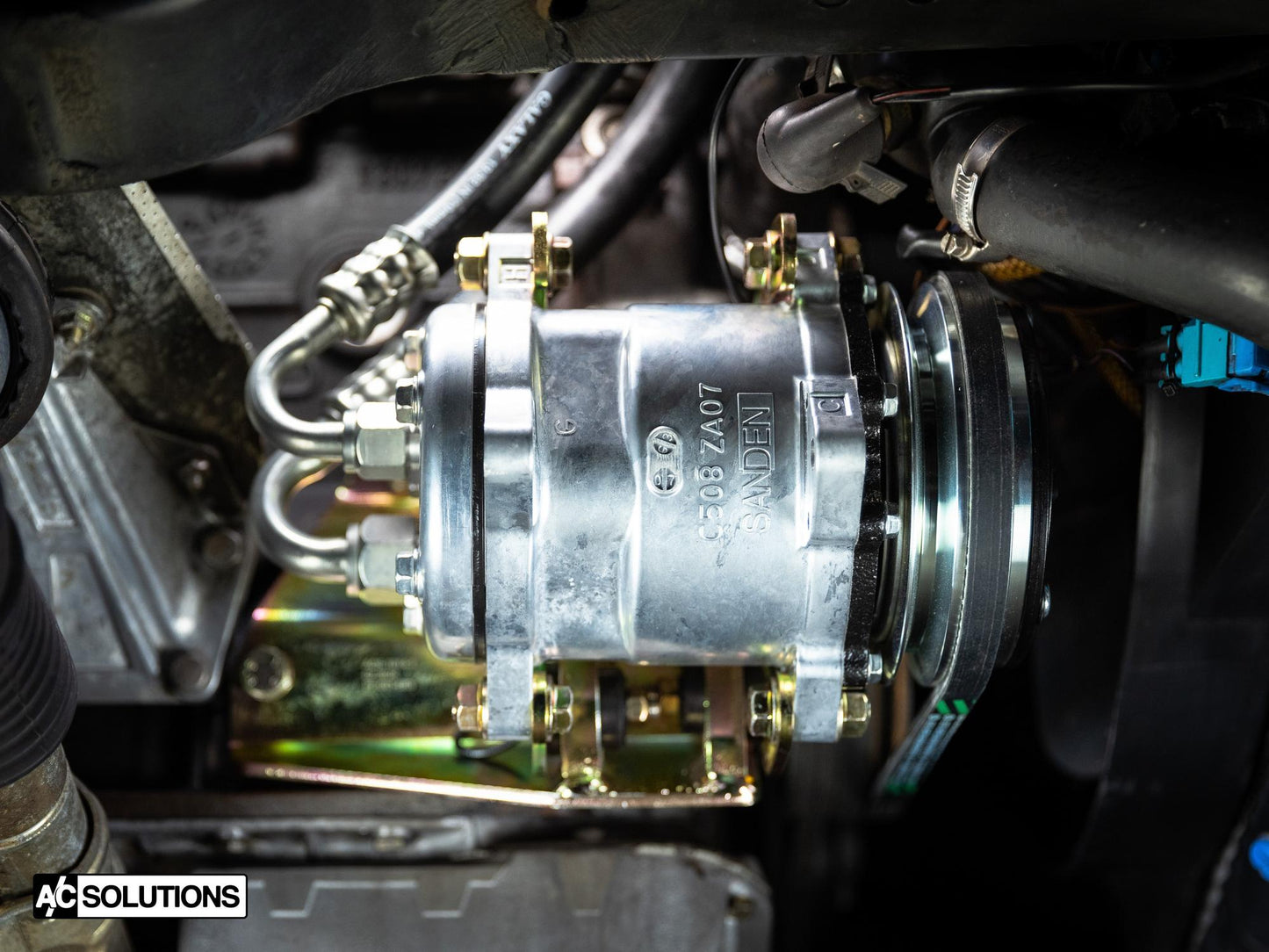 A/C Solutions BMW E30 Sanden Conversion Line Set-Air Conditioning-Silicon Valley Bimmer