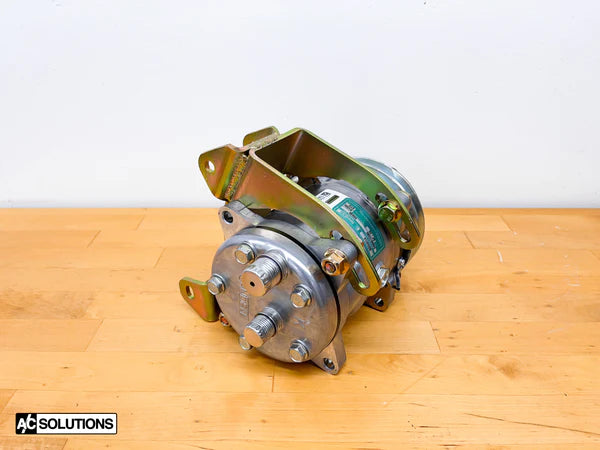 A/C Solutions BMW M20 M30 S38 Sanden Compressor Bracket (E30, E28, E24, etc.)-Air Conditioning-Silicon Valley Bimmer