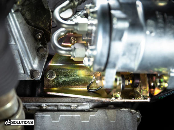 A/C Solutions BMW S14 M10 Sanden Compressor Bracket (E30 M3, 320is, 318i)-Air Conditioning-Silicon Valley Bimmer