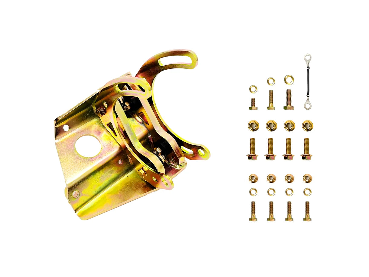 A/C Solutions BMW S14 M10 Sanden Compressor Bracket (E30 M3, 320is, 318i)-Air Conditioning-Silicon Valley Bimmer