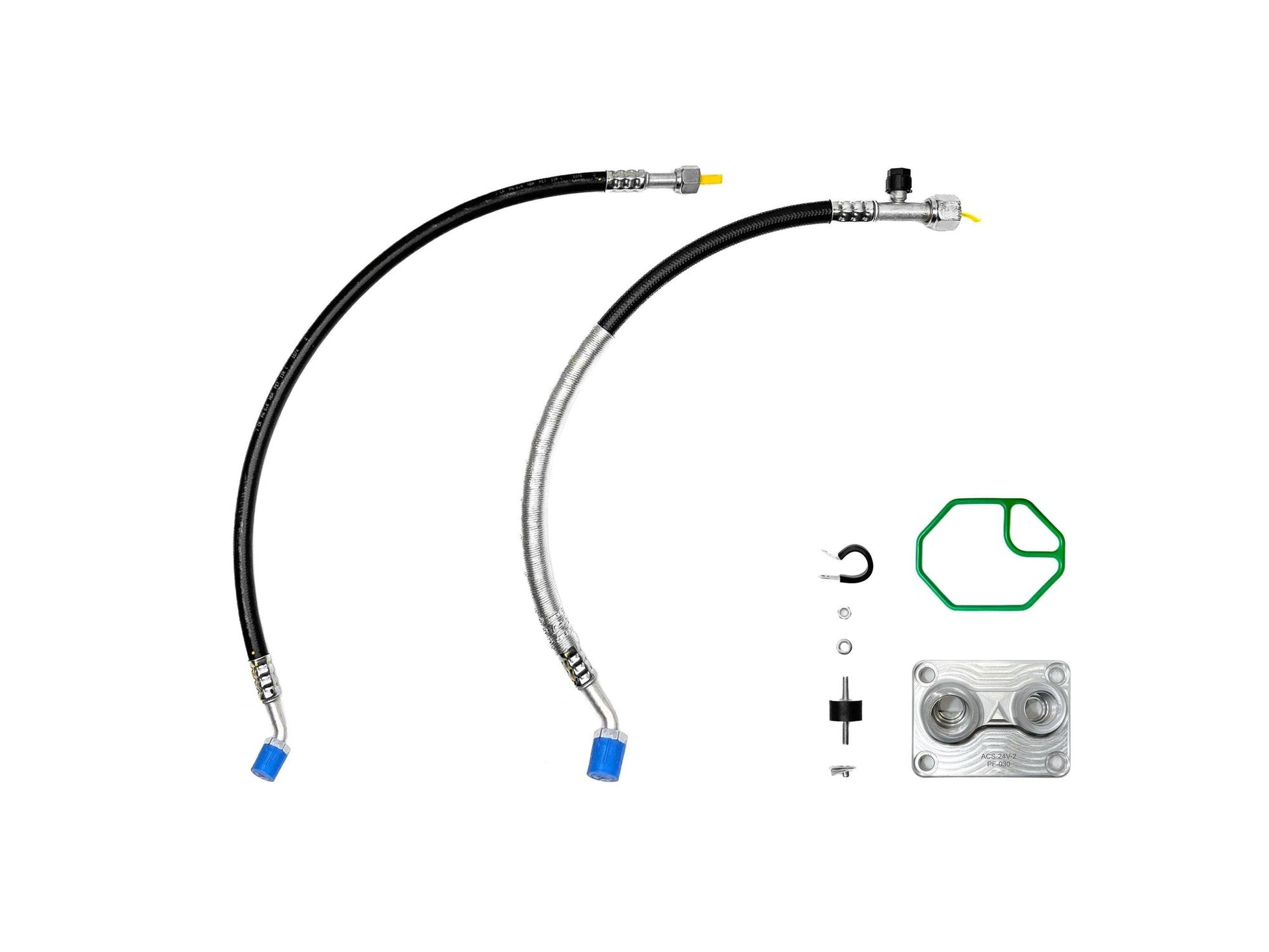 A/C Solutions E28 24v Swap Lines and Manifold Kit (S50, S52, S54, and more)-Air Conditioning-Silicon Valley Bimmer