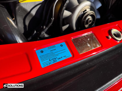 A/C Solutions R134a Retrofit Label-Air Conditioning-Silicon Valley Bimmer