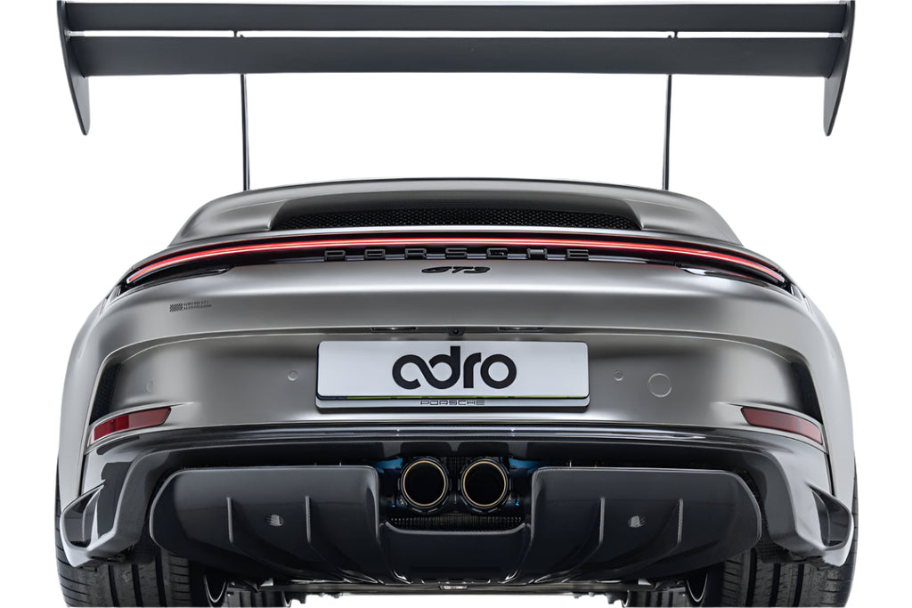 ADRO 911 GT3 (992.1) AT-P Carbon Swan Neck Wing-Exterior-Silicon Valley Bimmer