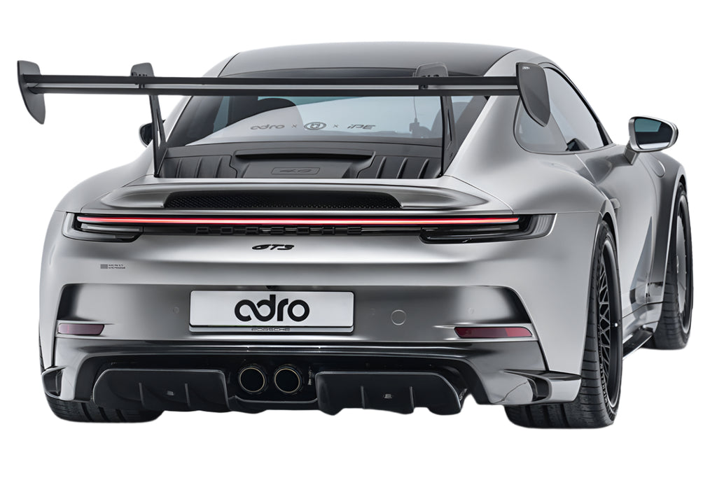 ADRO 911 GT3 (992.1) AT-P Carbon Swan Neck Wing-Exterior-Silicon Valley Bimmer