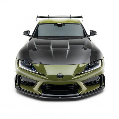 ADRO A90 GR Supra Carbon Vented Hood-Exterior-Silicon Valley Bimmer