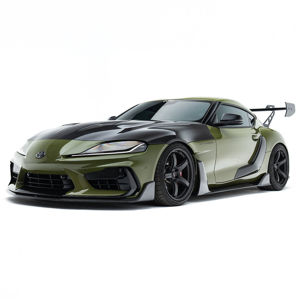 ADRO A90 GR Supra Carbon Vented Hood-Exterior-Silicon Valley Bimmer