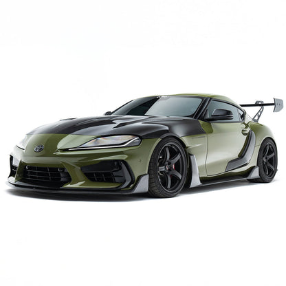 ADRO A90 GR Supra Carbon Vented Hood-Exterior-Silicon Valley Bimmer