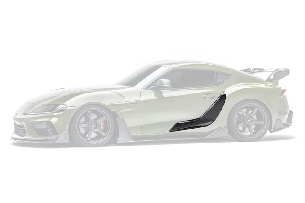 ADRO A90 Supra Carbon Door Garnish-Exterior-Silicon Valley Bimmer