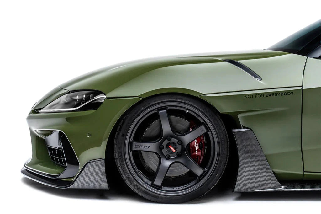 ADRO A90 Supra Carbon Side Skirt Set V2-Exterior-Silicon Valley Bimmer