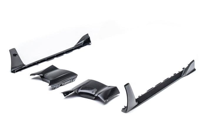 ADRO A90 Supra Carbon Side Skirt Set V2-Exterior-Silicon Valley Bimmer