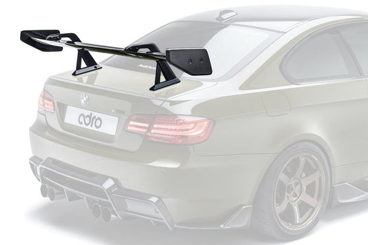 ADRO E92 M3 AT-R1 Carbon Swan Neck GT Wing-Exterior-Silicon Valley Bimmer