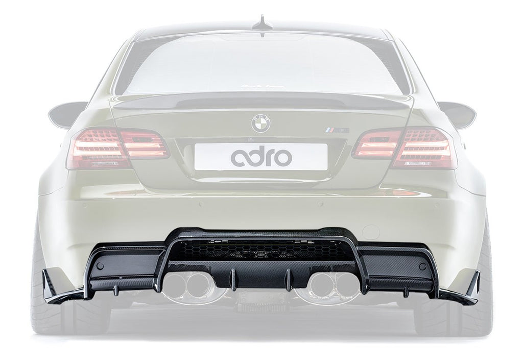ADRO E92 M3 Carbon Rear Diffuser-Exterior-Silicon Valley Bimmer
