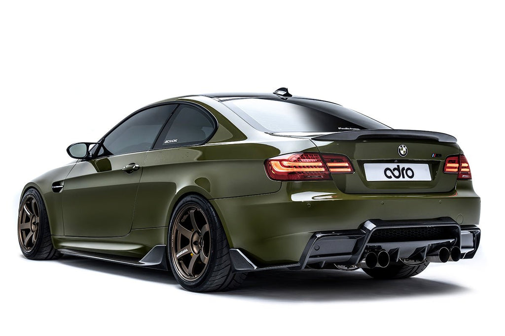 ADRO E92 M3 Carbon Side Skirts-Exterior-Silicon Valley Bimmer