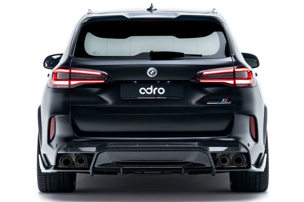 ADRO F95 X5M Carbon Rear Diffuser-Exterior-Silicon Valley Bimmer
