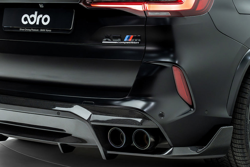 ADRO F95 X5M Carbon Rear Diffuser-Exterior-Silicon Valley Bimmer