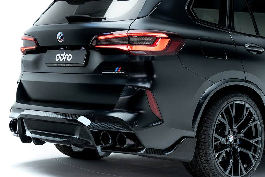 ADRO F95 X5M Carbon Rear Diffuser-Exterior-Silicon Valley Bimmer