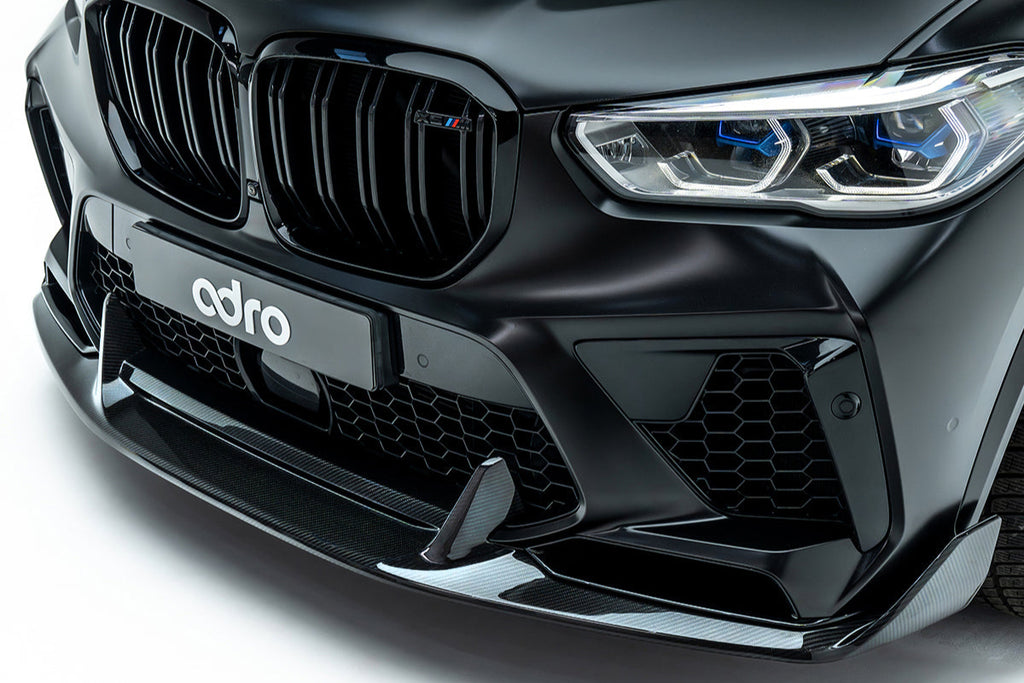 ADRO F95 X5M Pre-LCI Carbon Front Lip-Exterior-Silicon Valley Bimmer