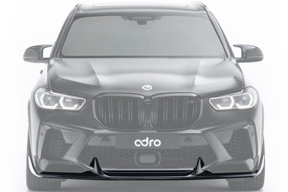 ADRO F95 X5M Pre-LCI Carbon Front Lip-Exterior-Silicon Valley Bimmer