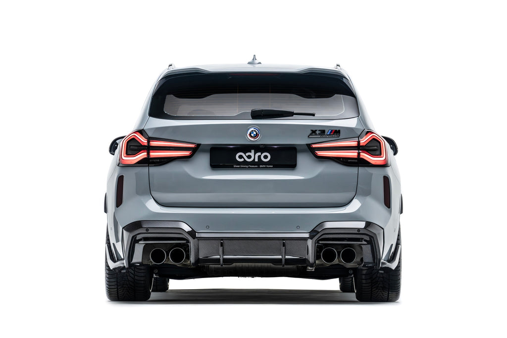 ADRO F97 X3M LCI Carbon Rear Diffuser-Exterior-Silicon Valley Bimmer