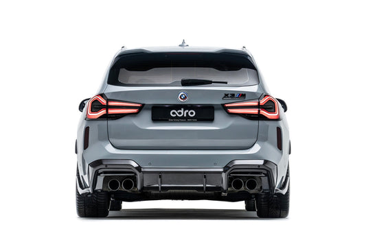ADRO F97 X3M LCI Carbon Rear Diffuser-Exterior-Silicon Valley Bimmer