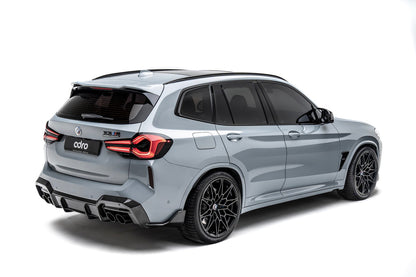ADRO F97 X3M LCI Carbon Rear Diffuser-Exterior-Silicon Valley Bimmer