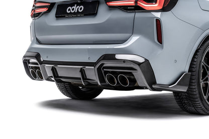 ADRO F97 X3M LCI Carbon Rear Diffuser-Exterior-Silicon Valley Bimmer