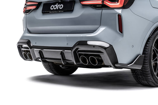 ADRO F97 X3M LCI Carbon Rear Diffuser-Exterior-Silicon Valley Bimmer