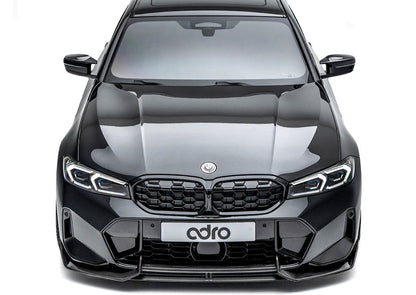 ADRO G20 M340i LCI Carbon Front Lip-Exterior-Silicon Valley Bimmer