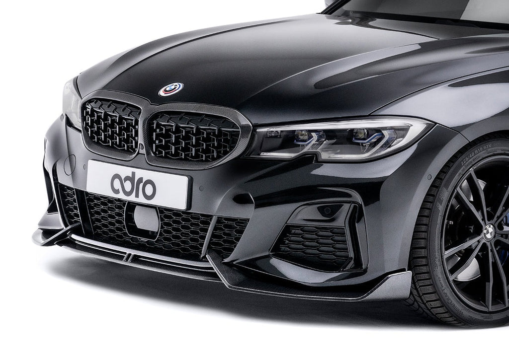 ADRO G20 M340i Pre-LCI Carbon Front Lip-Exterior-Silicon Valley Bimmer
