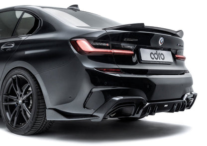 ADRO G20 M340i Pre-LCI Carbon Rear Diffuser Set-Exterior-Silicon Valley Bimmer