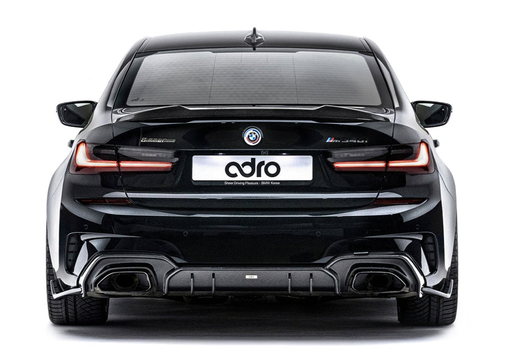 ADRO G20 M340i Pre-LCI Carbon Rear Diffuser Set-Exterior-Silicon Valley Bimmer