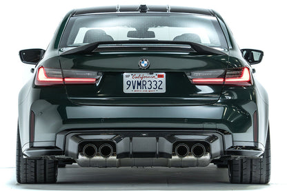 ADRO G80 M3 Carbon Trunk Spoiler V2-Exterior-Silicon Valley Bimmer