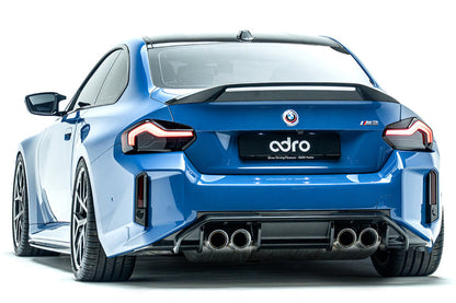ADRO G87 M2 Carbon Rear Diffuser - V2-Exterior-Silicon Valley Bimmer