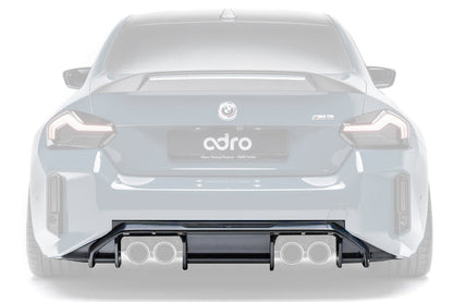 ADRO G87 M2 Carbon Rear Diffuser - V2-Exterior-Silicon Valley Bimmer