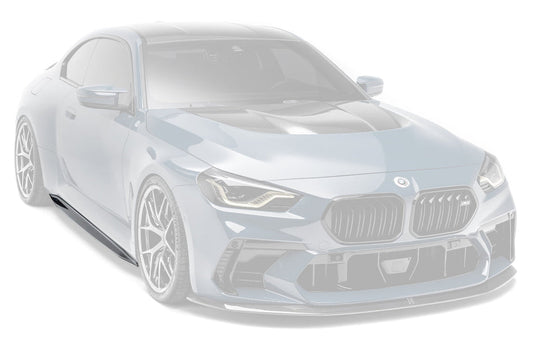 ADRO G87 M2 Carbon Side Skirt Set - V2-Exterior-Silicon Valley Bimmer