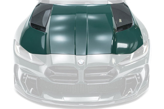 ADRO G8X M3 / M4 Carbon Vented Hood - V2-Exterior-Silicon Valley Bimmer