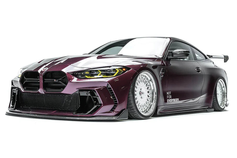 ADRO G8X M3 / M4 Replacement Carbon Front Lip - V2 Bumper-Exterior-Silicon Valley Bimmer