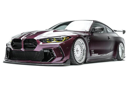 ADRO G8X M3 / M4 Replacement Carbon Front Lip - V2 Bumper-Exterior-Silicon Valley Bimmer