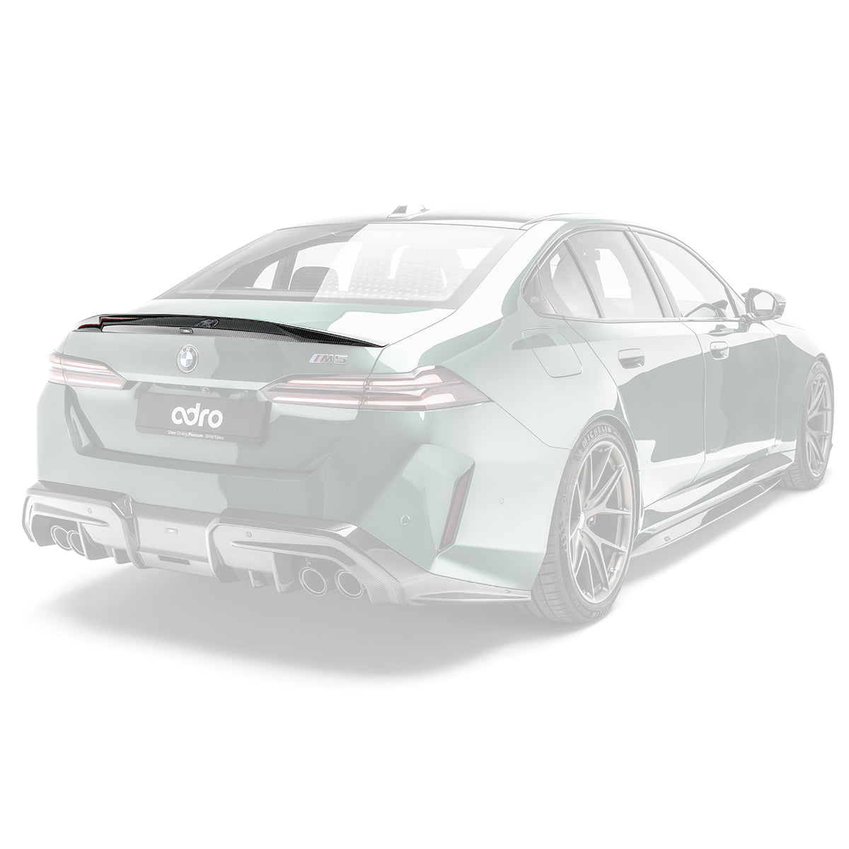 ADRO G90 M5 / G60 5-Series Sedan Carbon Fiber Trunk Spoiler-Exterior-Silicon Valley Bimmer