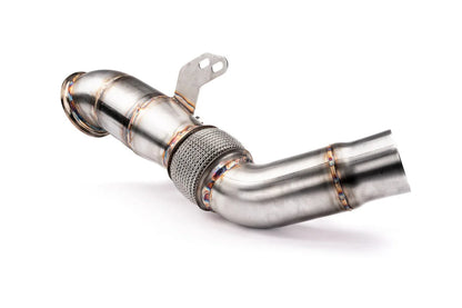 AMS Performance A90 Supra Stainless Catted Downpipe-Exhaust-Silicon Valley Bimmer