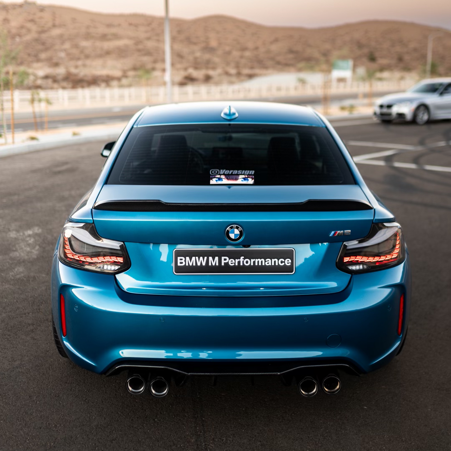 AP Designed F87 Carbon Fiber Diffuser-Exterior-Silicon Valley Bimmer