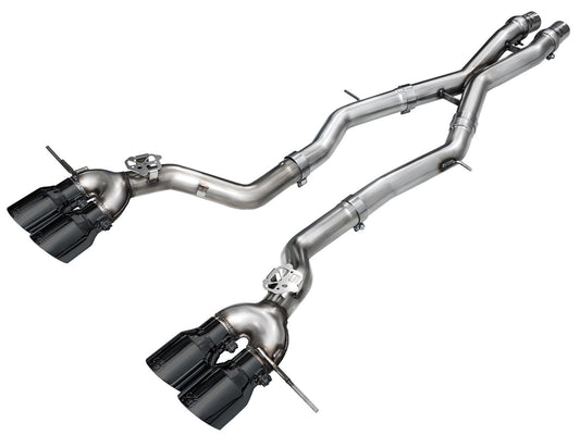 AWE Track Edition Exhaust for BMW G87 M2 - Diamond Black Tips-Exhaust-Silicon Valley Bimmer