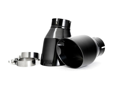 AWE Tuning BMW F10 M5 Touring Edition Axle-Back Exhaust Diamond Black Tips-Exhaust-Silicon Valley Bimmer