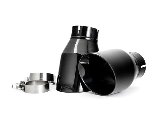 AWE Tuning BMW F10 M5 Touring Edition Axle-Back Exhaust Diamond Black Tips-Exhaust-Silicon Valley Bimmer