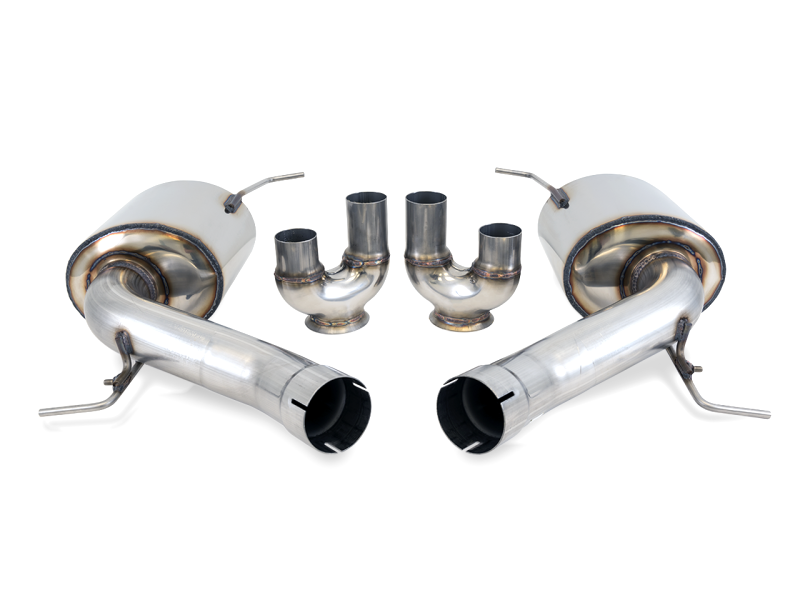 AWE Tuning BMW F10 M5 Touring Edition Axle-Back Exhaust Diamond Black Tips-Exhaust-Silicon Valley Bimmer