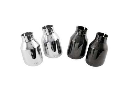 AWE Tuning BMW F3X 335i/435i Touring Edition Axle-Back Exhaust - Diamond Black Tips (102mm)-Exhaust-Silicon Valley Bimmer