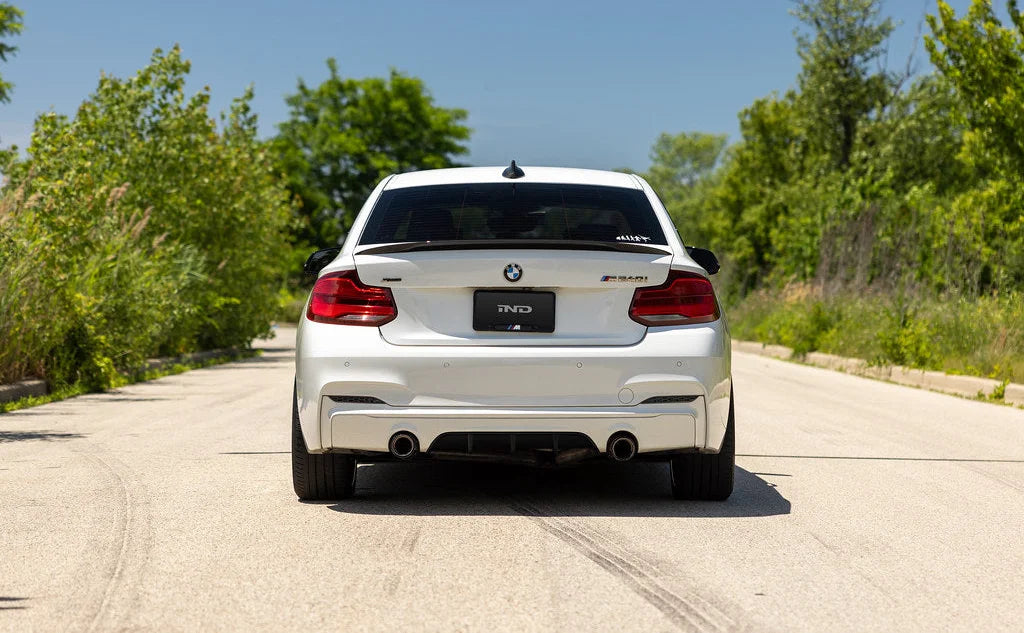 Acexxon F22 2-Series M-Sport Rear Reflector Insert Set - Honeycomb-Exterior-Silicon Valley Bimmer