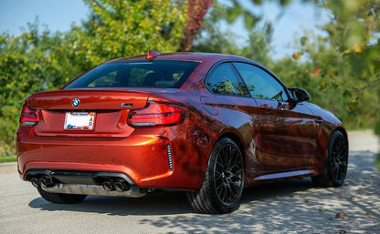 Acexxon F87 M2 Rear Reflector Insert Set - Horizontal Slat-Exterior-Silicon Valley Bimmer