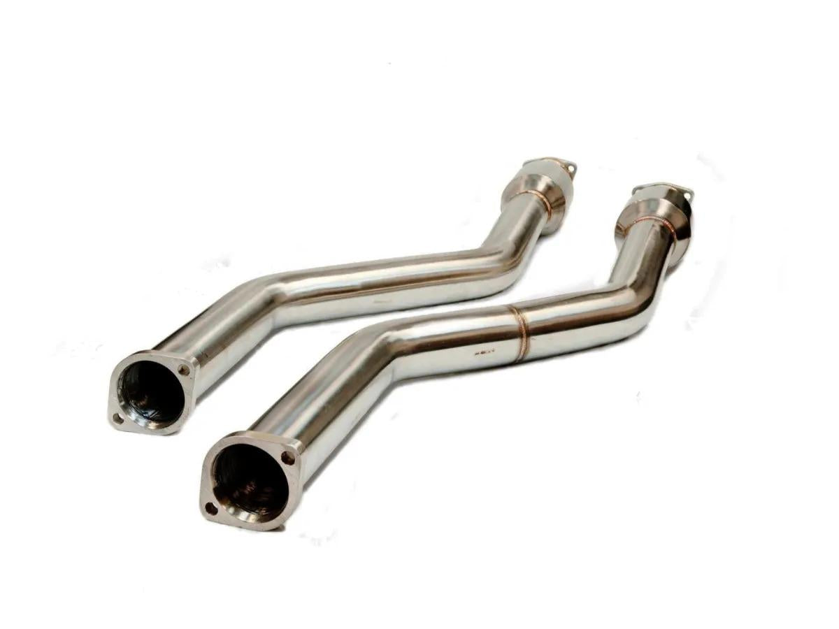 Active Autowerke BMW E46 M3 Exhaust Section 1 With 100 Cell Hi Flow Catalysts By BMW Tuner-Exhaust-Silicon Valley Bimmer