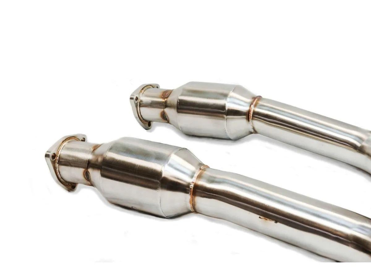 Active Autowerke BMW E46 M3 Exhaust Section 1 With 100 Cell Hi Flow Catalysts By BMW Tuner-Exhaust-Silicon Valley Bimmer